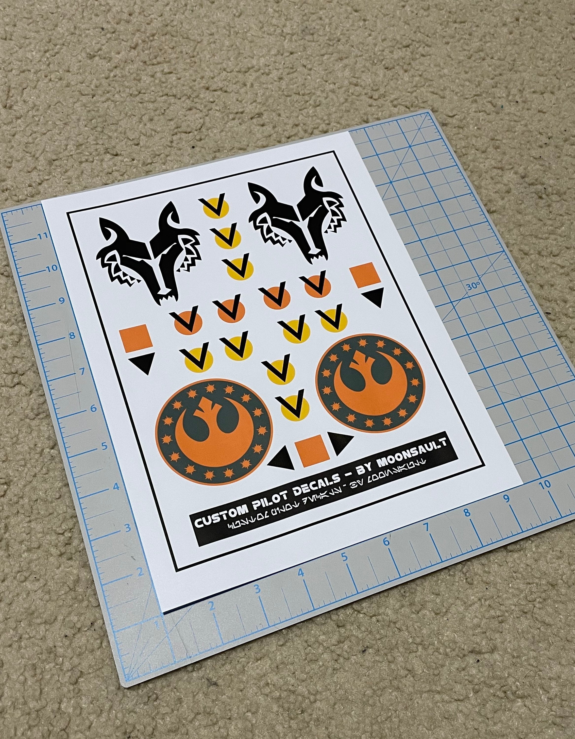Star Wars the Mandalorian Dave Filoni “trapper Wolf” X-wing Rebel