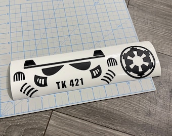 Child's cranial helmet Star Wars Imperial Stormtrooper Helmet Decal Set