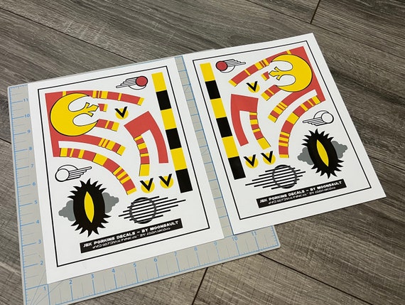 X wing helmet decals discount