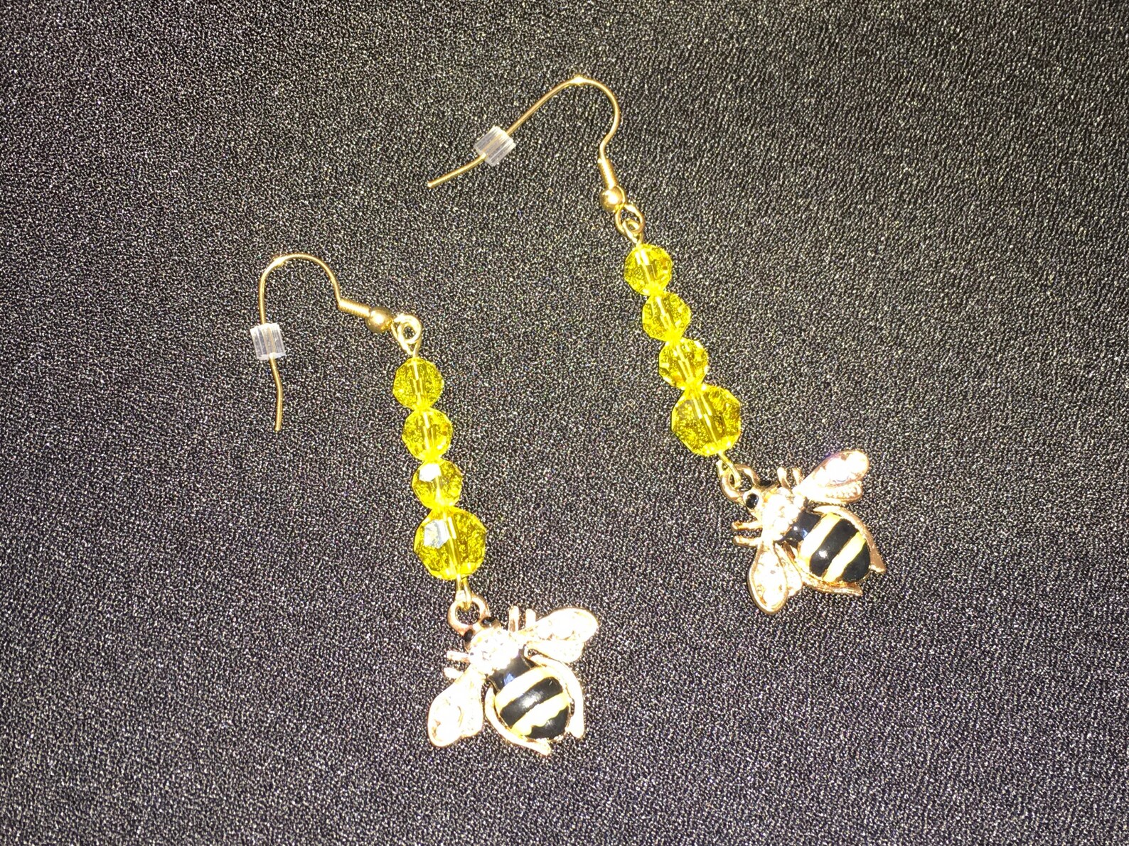 Swarovski bee earrings Clearance