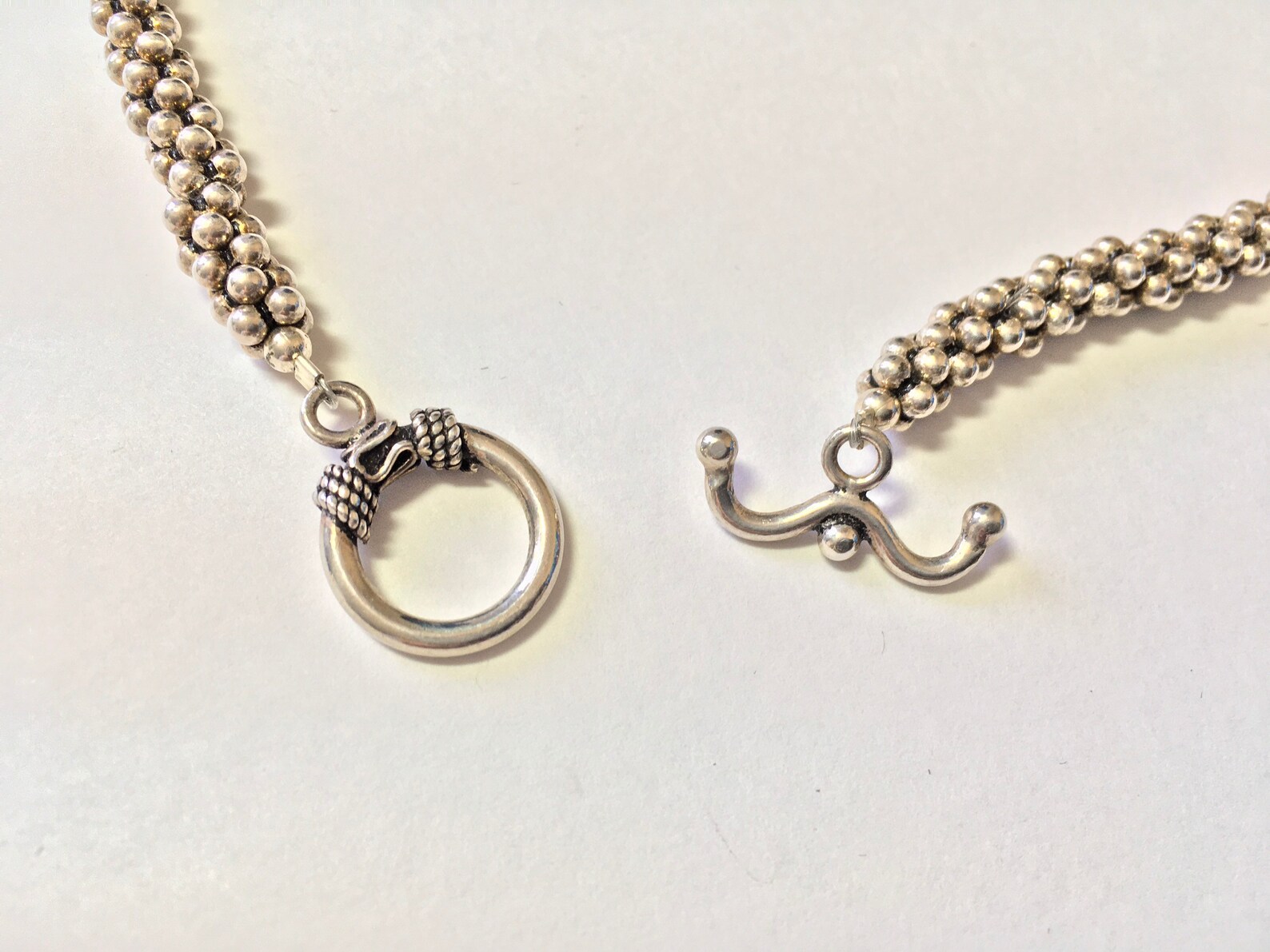 Genuine Bali sterling silver necklace Etsy