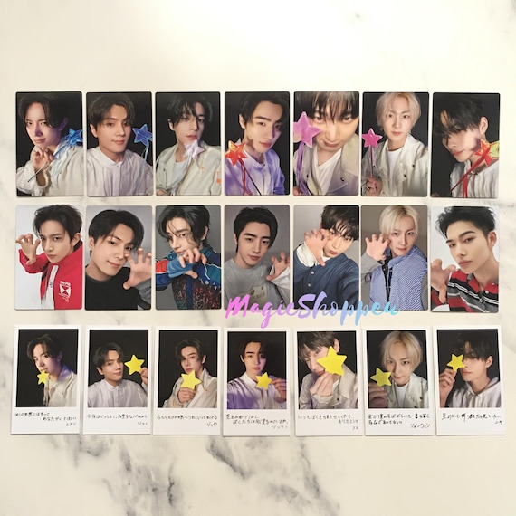 OFFICIAL ENHYPEN YOI 宵 Solo Jacket Photocards - Etsy