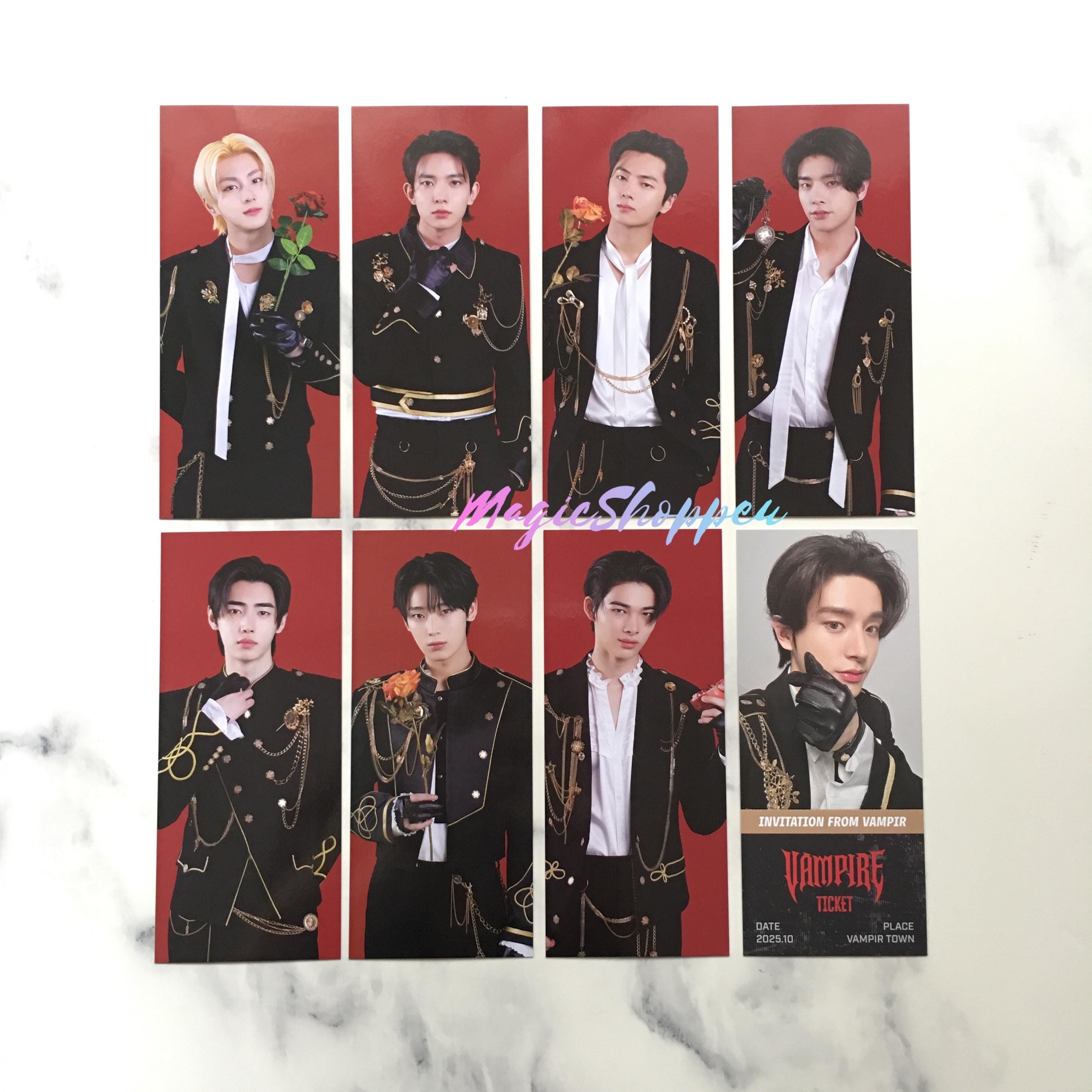 OFFICIAL ENHYPEN World Vampire Theme Photocards - Etsy Australia