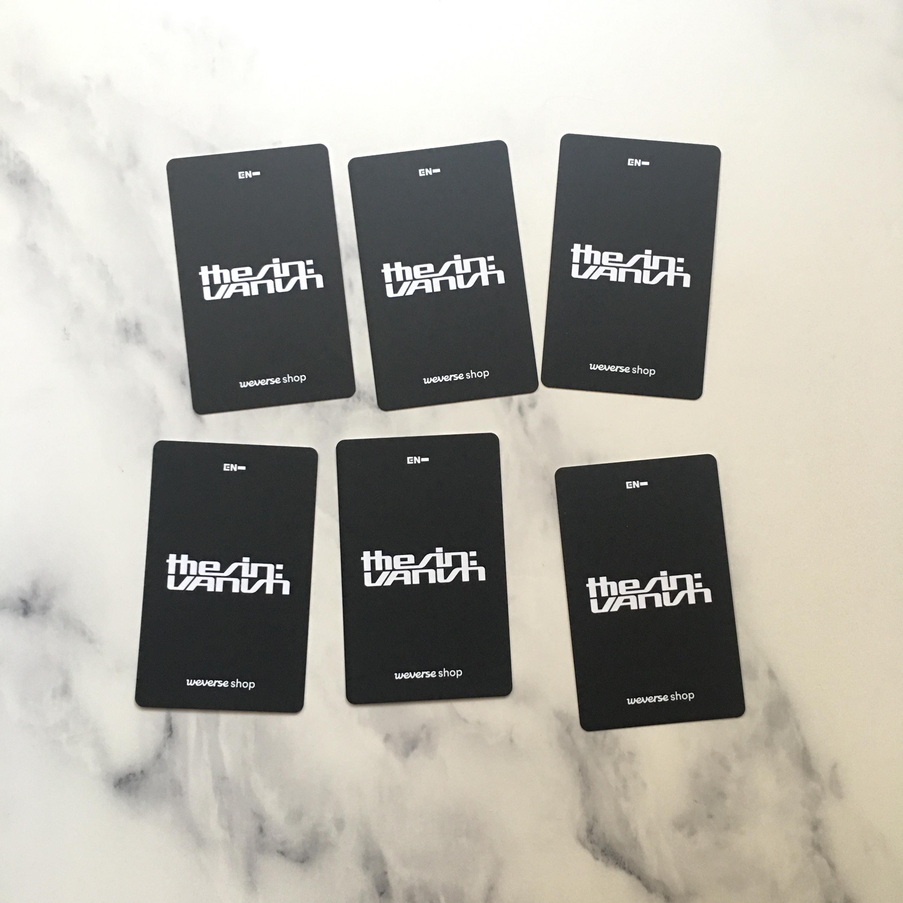 OFFICIAL ENHYPEN Blood Saga Seoul Concert Lucky Draw Photocards - Etsy