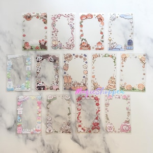 Cute K-pop Photocard Sleeves (pc not included)
