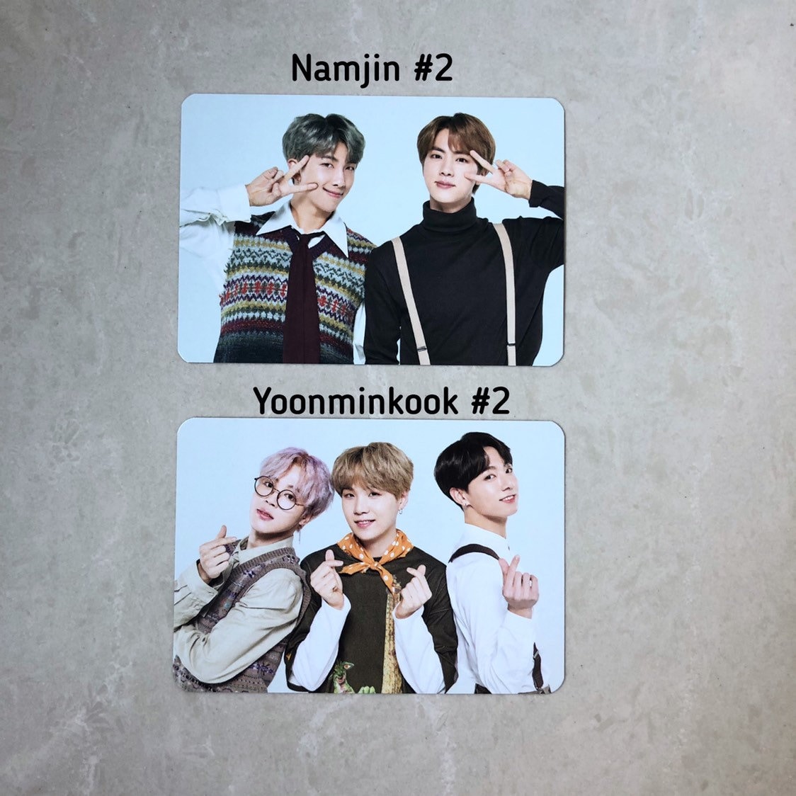 OFFICIAL BTS 5th Muster Magic Shop Mini Photocards - Etsy