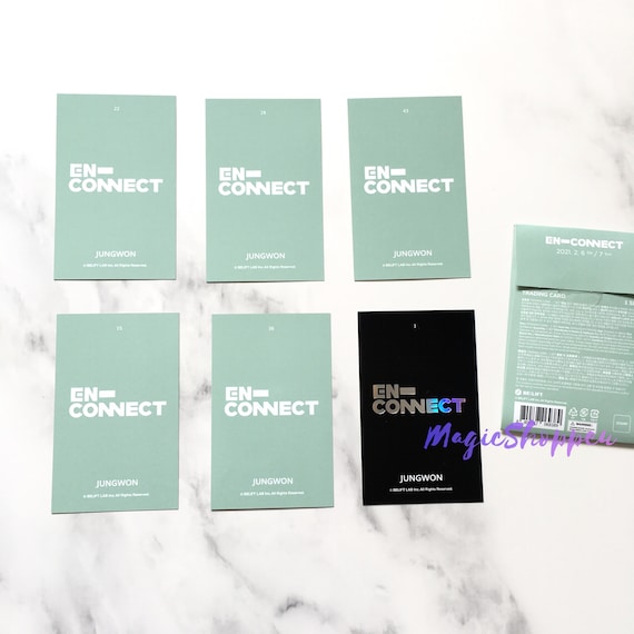 En-connect パスポート OFFICIAL ENHYPEN En-connect Mini Photocards - Etsy