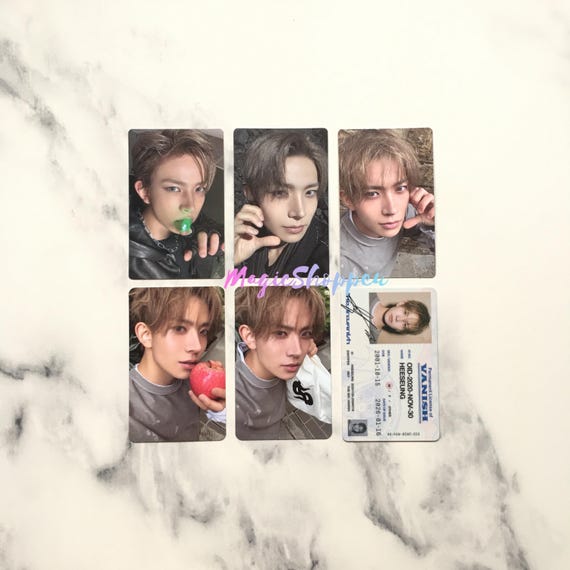 OFFICIAL ENHYPEN the Sin : Vanish Assorted Heeseung Photocards - Etsy