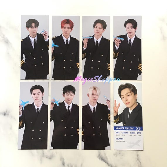 OFFICIAL ENHYPEN World Pilot Theme Photocards - Etsy