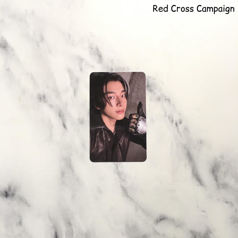 OFFICILE ENHYPEN The Sin: Vanish assortiment Jake-fotokaarten Red Cross Campaign