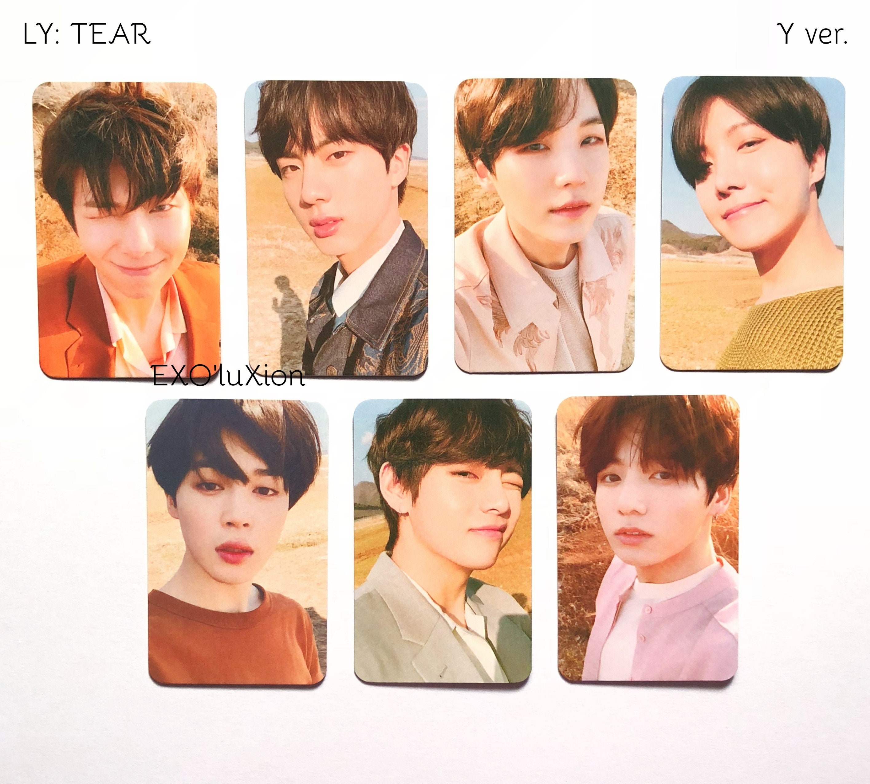 Sweetsugarcandies Love Yourself Tear R Version Photocards