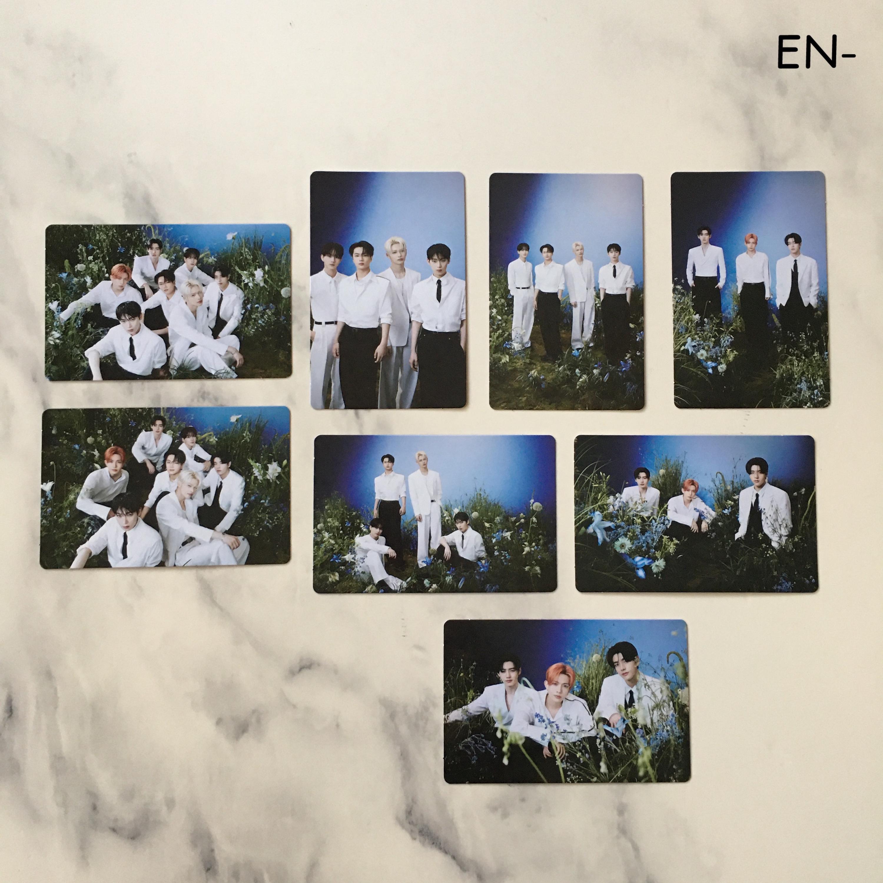 OFFICIAL ENHYPEN World Tour Walk the Line: Final Trading Cards Set
