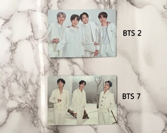 OFFICIAL BTS Map of the Soul Tour Mini Photocards / Mini Pc - Etsy
