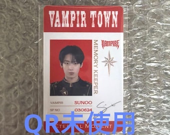 OFFICIAL ENHYPEN World Vampire Sunoo SP Card (rare) - Etsy