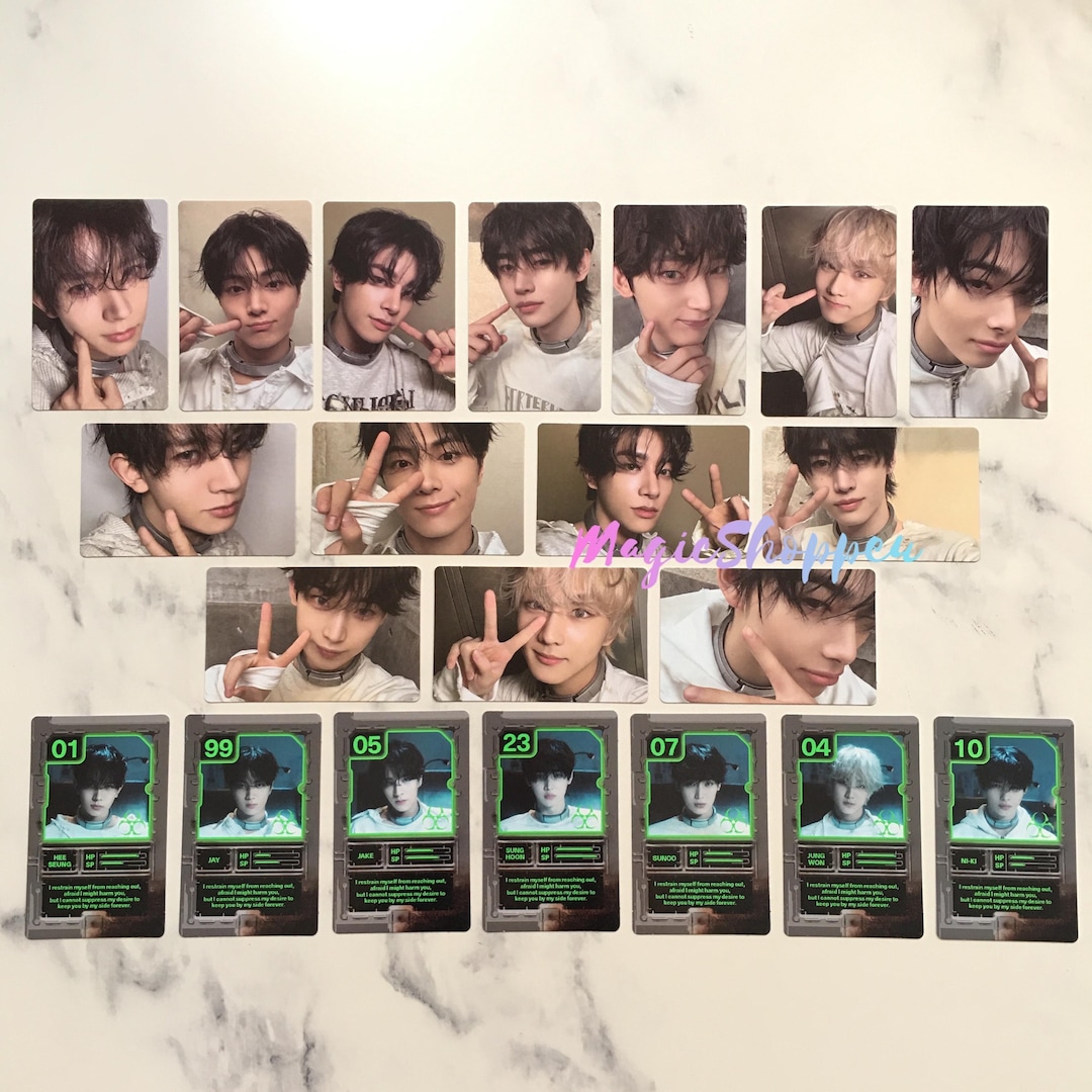 OFFICIAL ENHYPEN Desire Unleash Engene Ver Album Photocards - Etsy