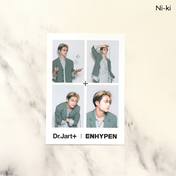 Buy OFFICIAL ENHYPEN Dr Jart Postcards Online in India - Etsy