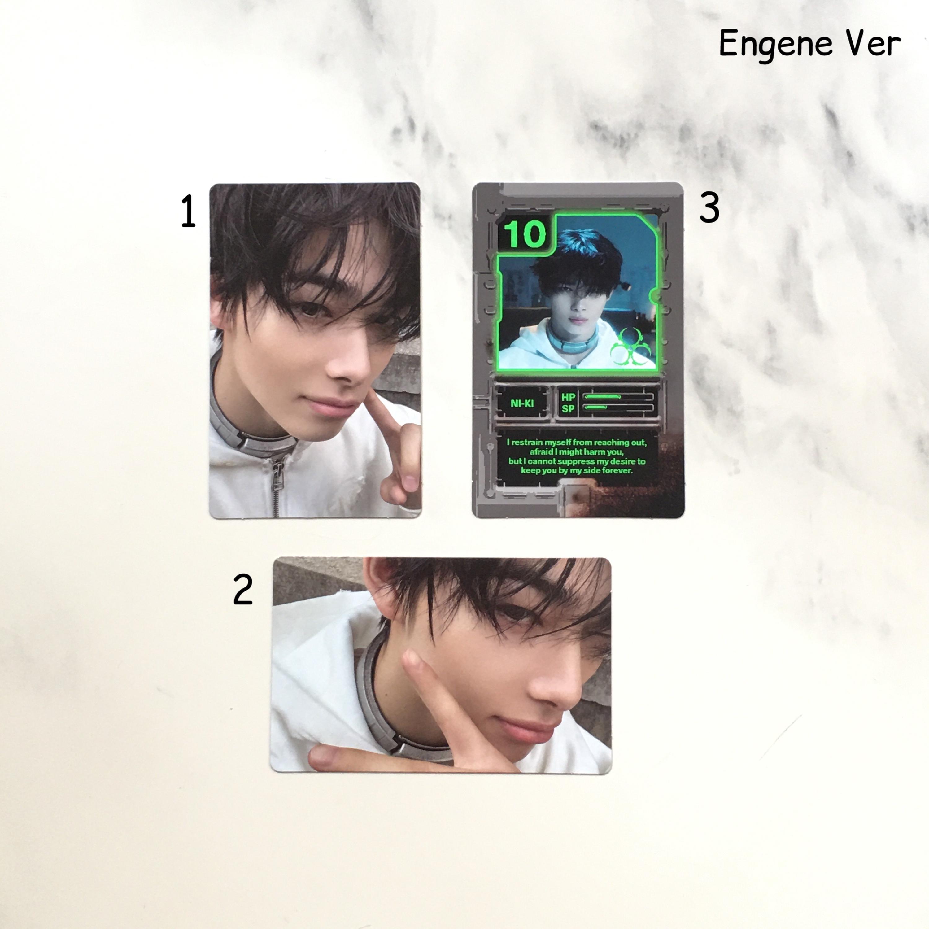 OFFICIAL ENHYPEN Desire Unleash Assorted Ni-ki Photocards - Etsy