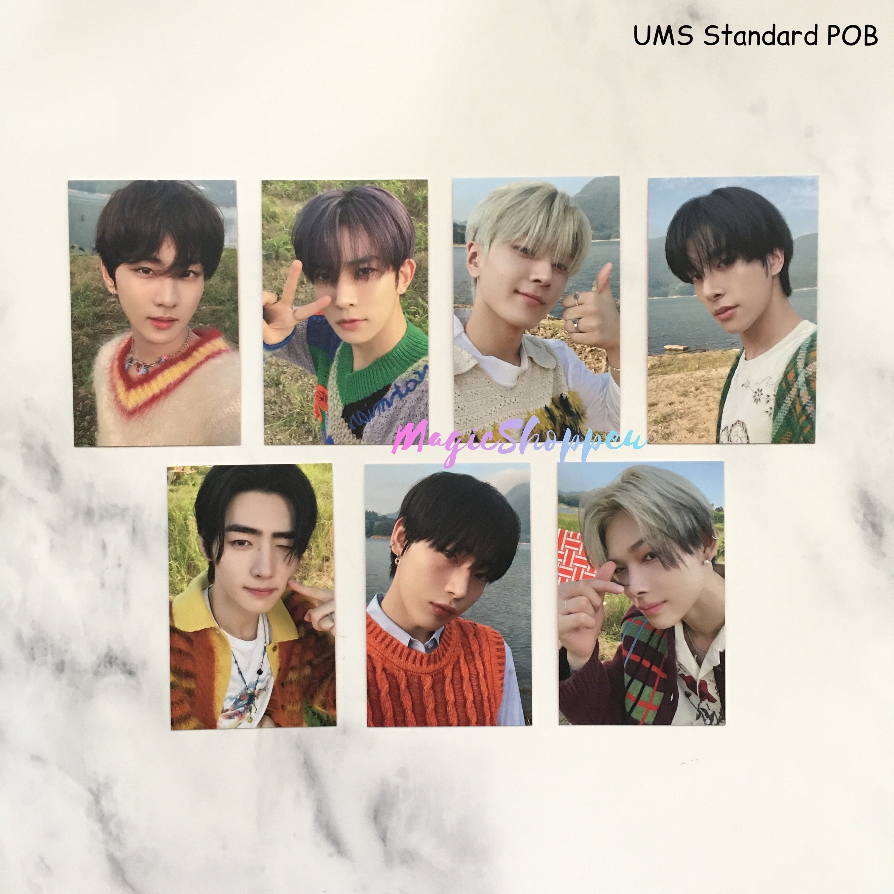 OFFICIAL ENHYPEN Orange Blood UMS Ver Pob Photocards - Etsy