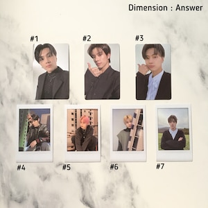 OFFICIAL ENHYPEN Dimension : Answer Album and POB Photocards - Etsy