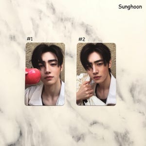 OFFICIAL ENHYPEN The Sin : Vanish Fugitives Engene Ver Photocards image 5