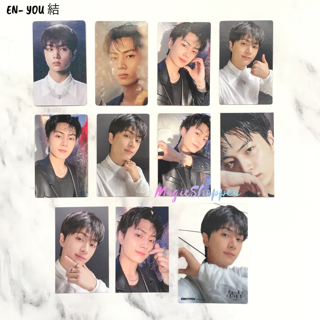 OFFICIAL ENHYPEN 結 YOU Assorted Jay Photocards - Etsy
