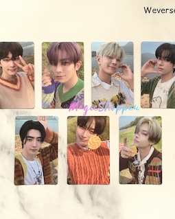 OFFICIAL ENHYPEN Orange Blood Weverse Ver Photocards - Etsy