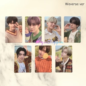OFFICILE ENHYPEN Orange Blood Weverse Ver-fotokaarten