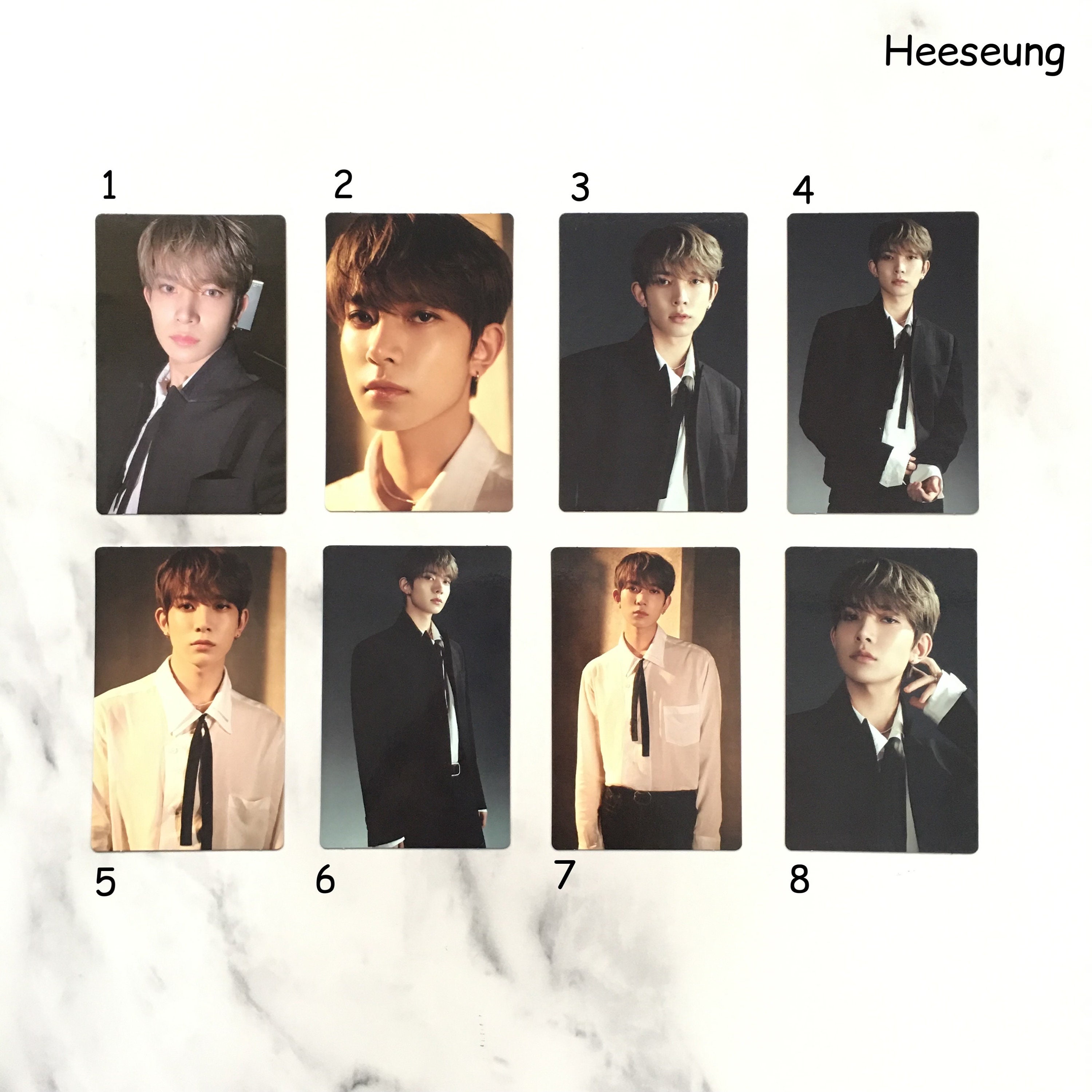 OFFICIAL ENHYPEN Fate Tour Trading Cards / Photocards - Etsy Canada