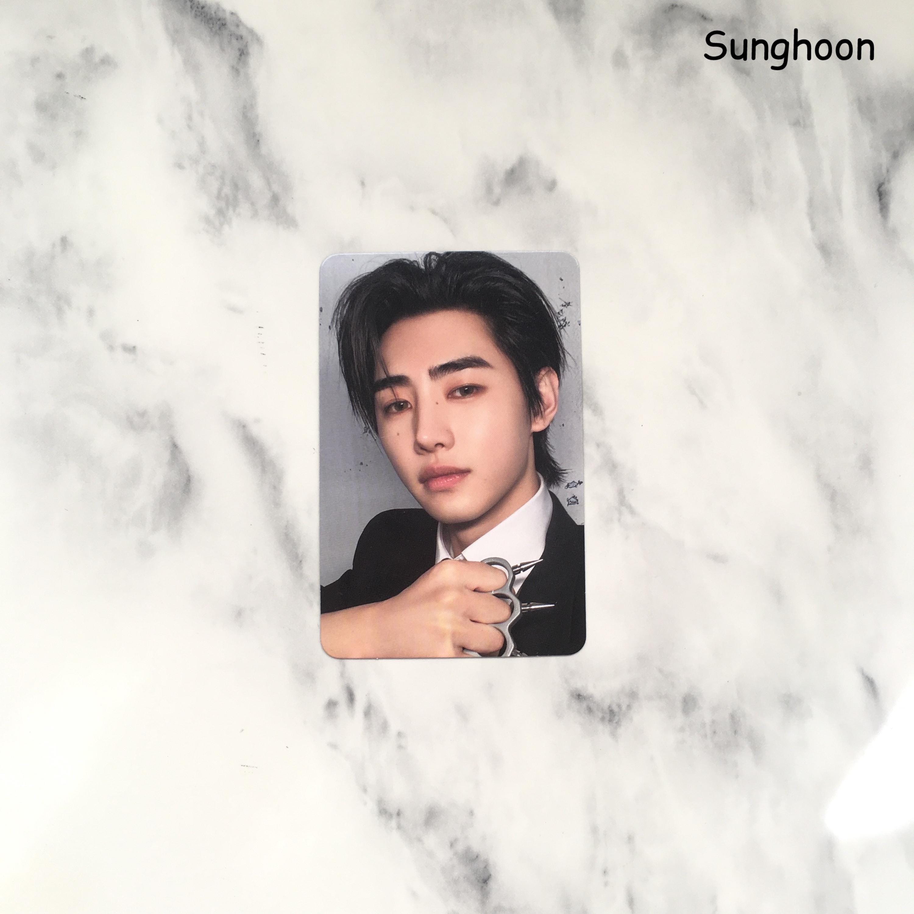 タレントカード ENHYPEN DESIRE:UNLEASH kpopmarch shopee OFFICIAL ENHYPEN Desire Unleash Shopee Kpopmerch Pob