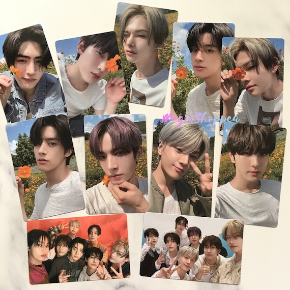 OFFICIAL ENHYPEN Orange Blood Weverse Ver Photocards - Etsy