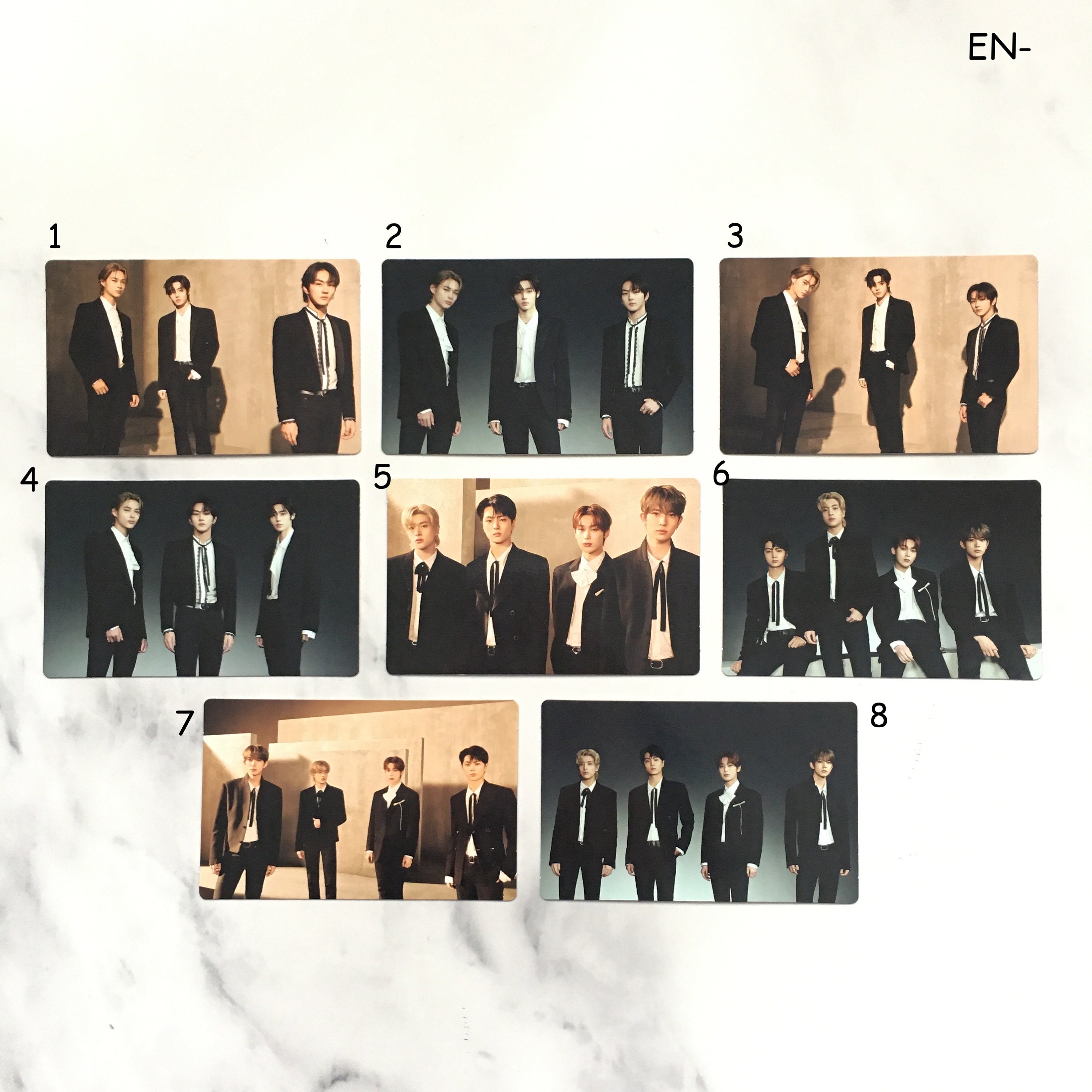 OFFICIAL ENHYPEN Fate Tour Trading Cards / Photocards - Etsy