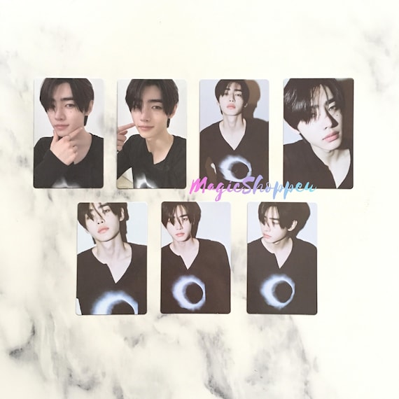 OFFICIAL ENHYPEN Hybe Insight Unseen Sunghoon Photocards - Etsy