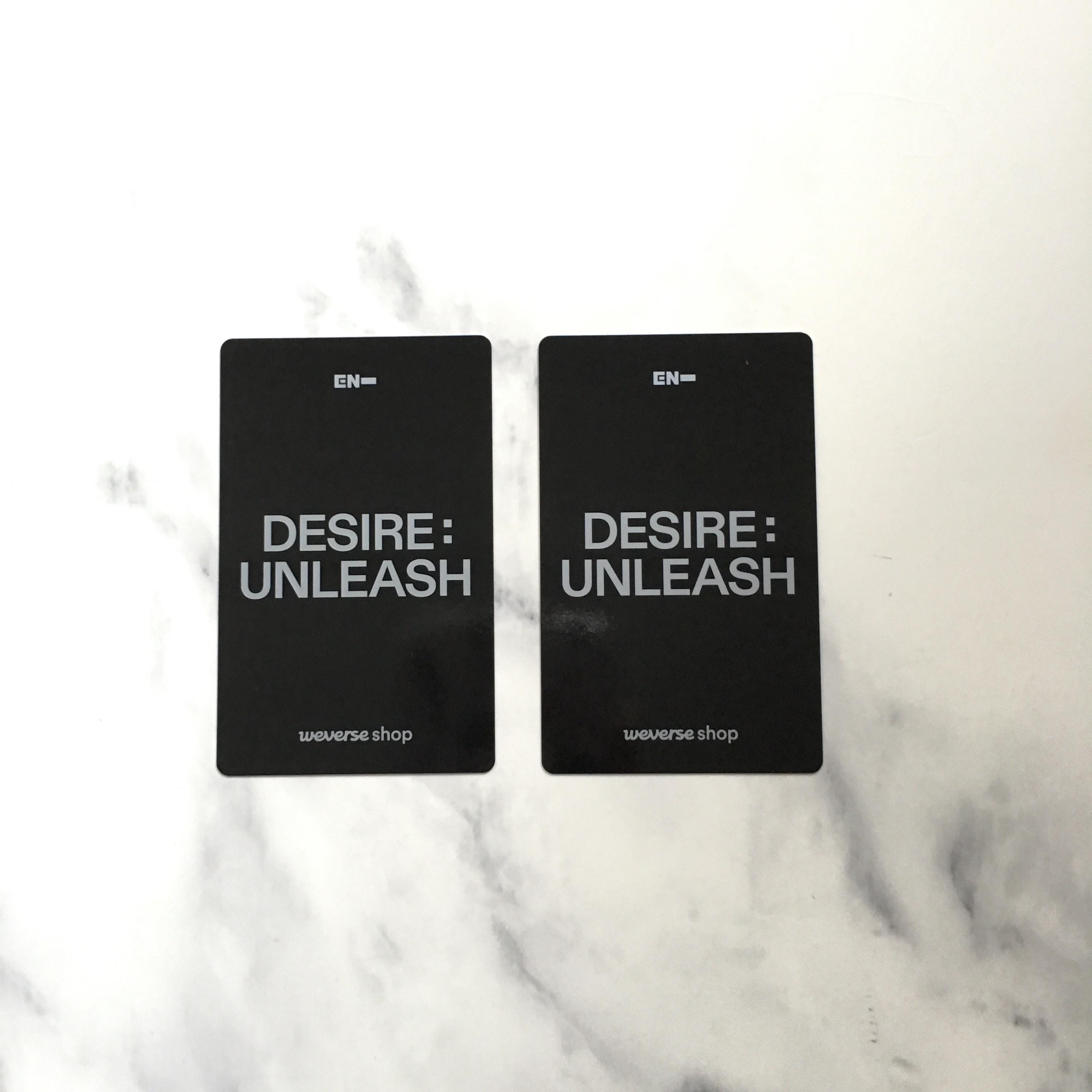 OFFICIAL ENHYPEN 5th Enniversary Weverse Special Gift Photocard - Etsy