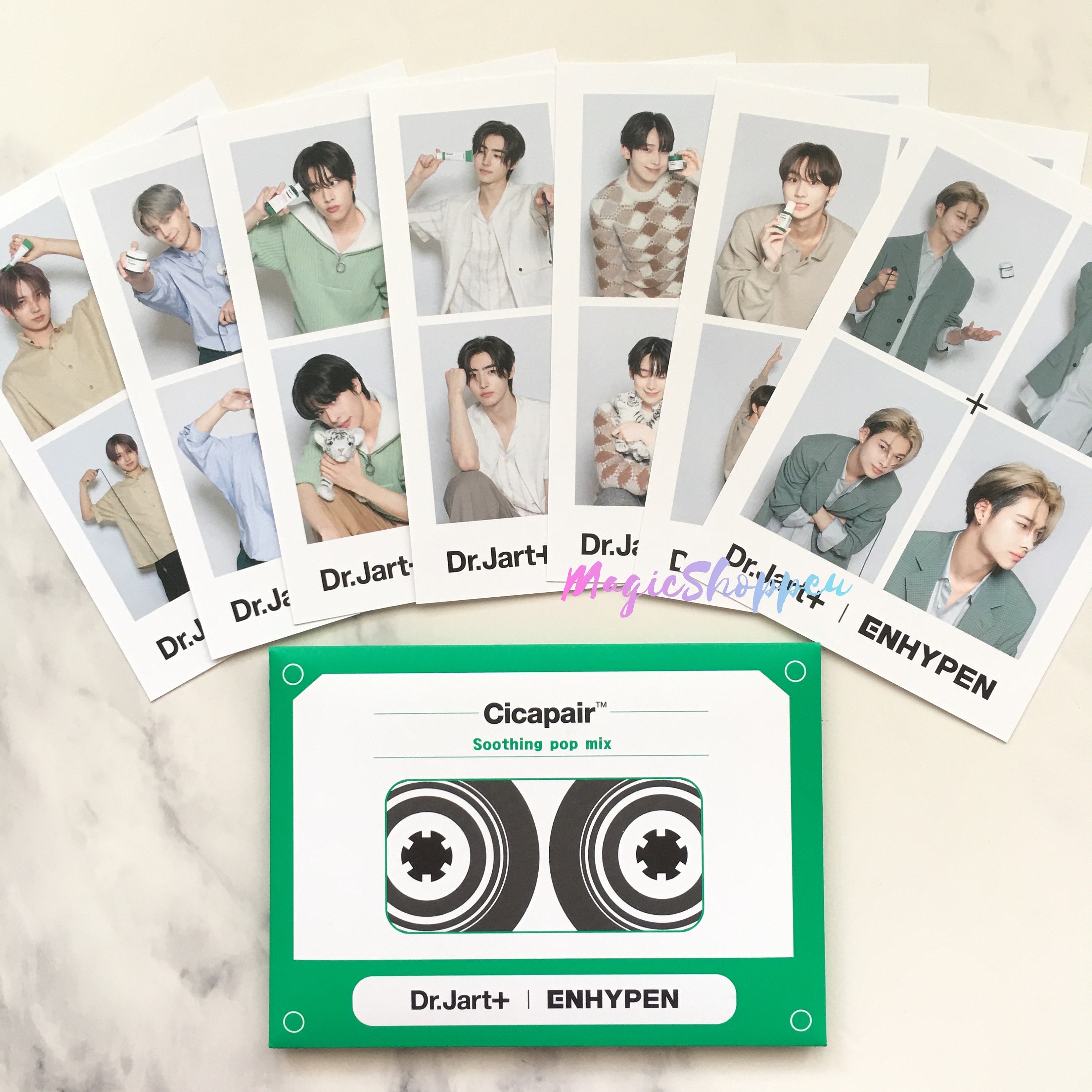 OFFICIAL ENHYPEN Dr Jart Postcards - Etsy