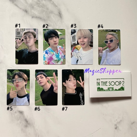 OFFICIAL BTS in the Soop 2 Photocards - Etsy UK