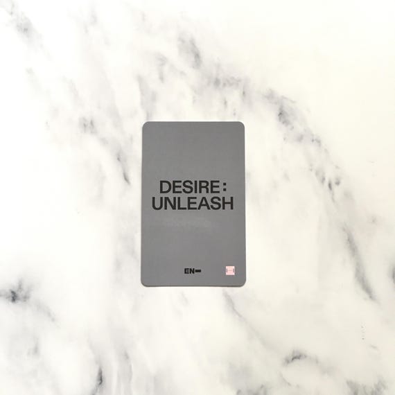 OFFICIAL ENHYPEN Desire Unleash Withmuu Lucky Draw R2 Photocards
