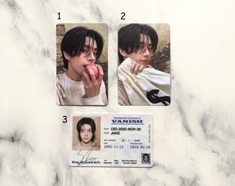 OFFICIAL ENHYPEN the Sin : Vanish Assorted Jake Photocards - Etsy