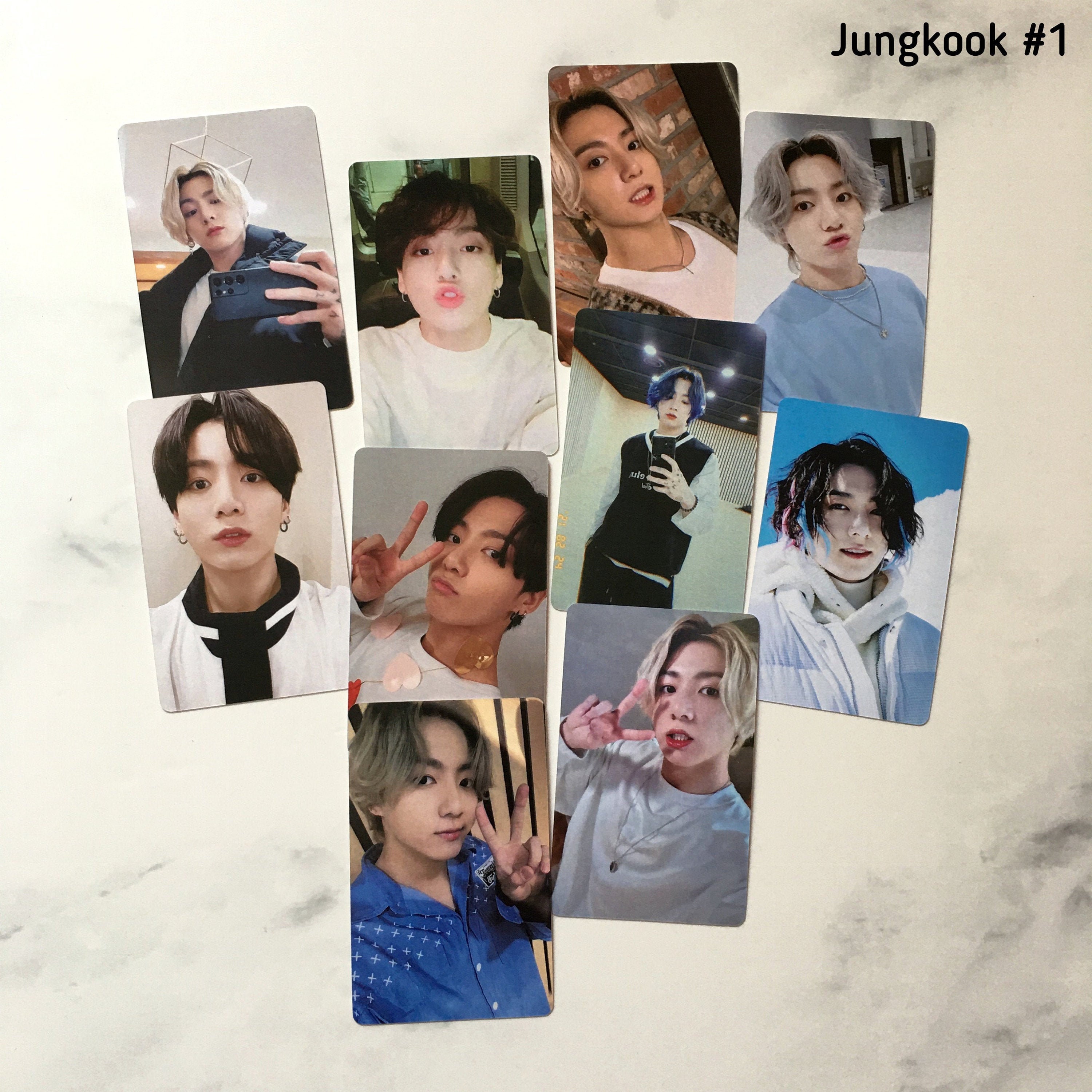 BTS Photocard Set PTD on Stage Vcr OT7 Fanmade Lomo Perfect Gift for ARMY  Friends, Mom, Daughter Matte Double-sided 