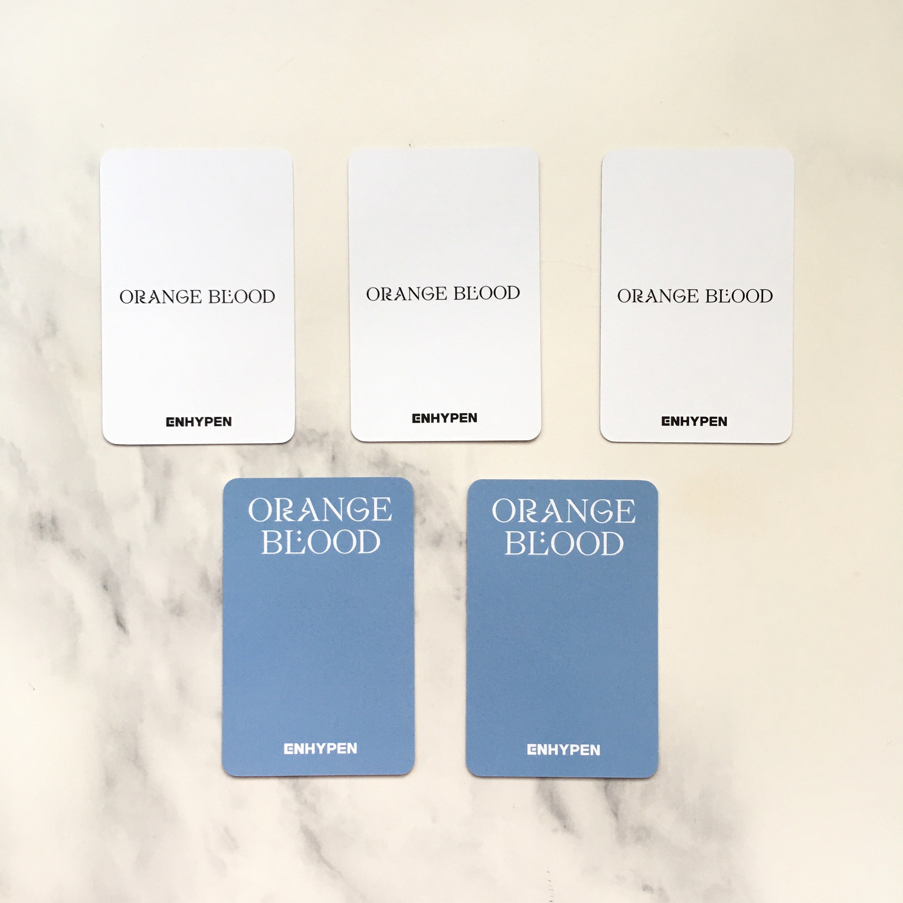 Clearance Sale OFFICIAL ENHYPEN Orange Blood Music Korea/music