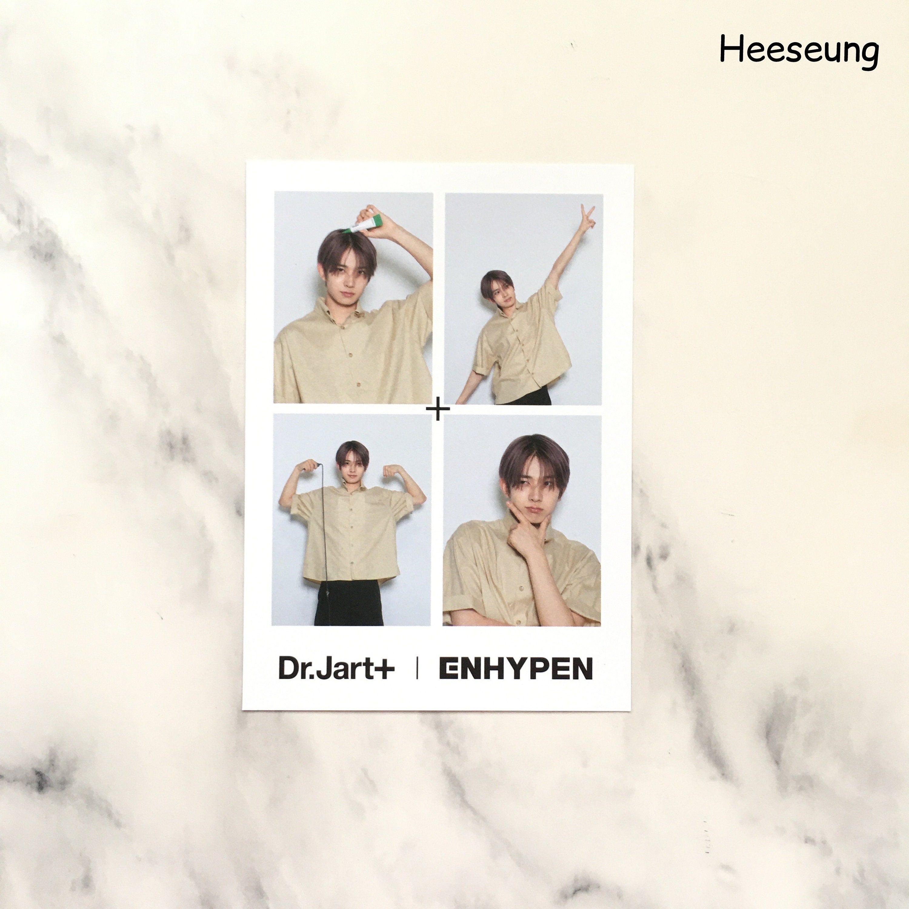 OFFICIAL ENHYPEN Dr Jart Postcards - Etsy