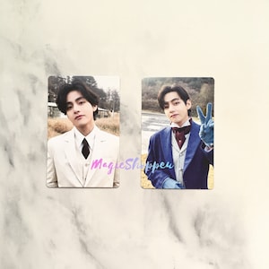 OFFICILE BTS Taehyung V Veautiful-fotokaarten