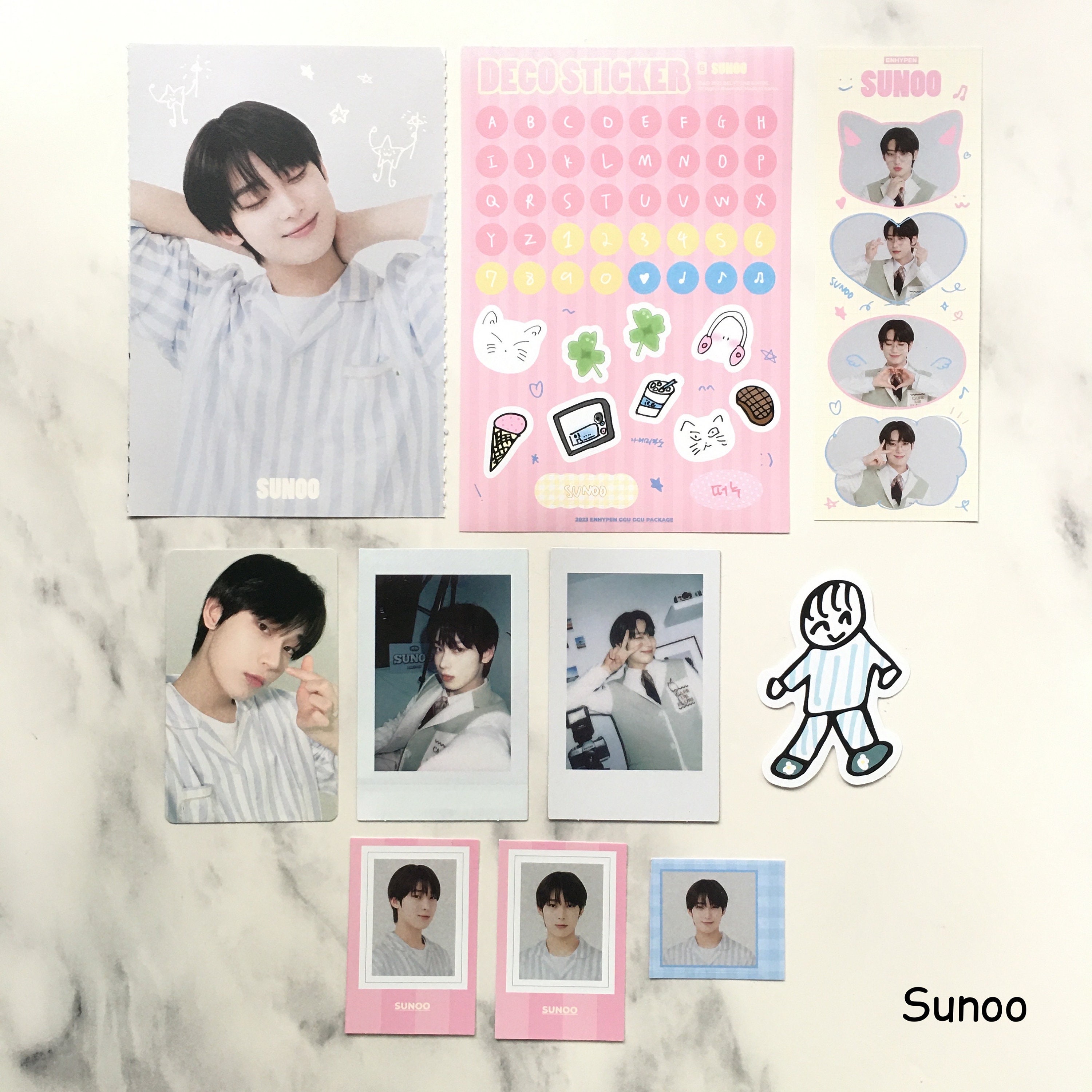 OFFICIAL ENHYPEN Ggu Ggu Package Individual Set Etsy