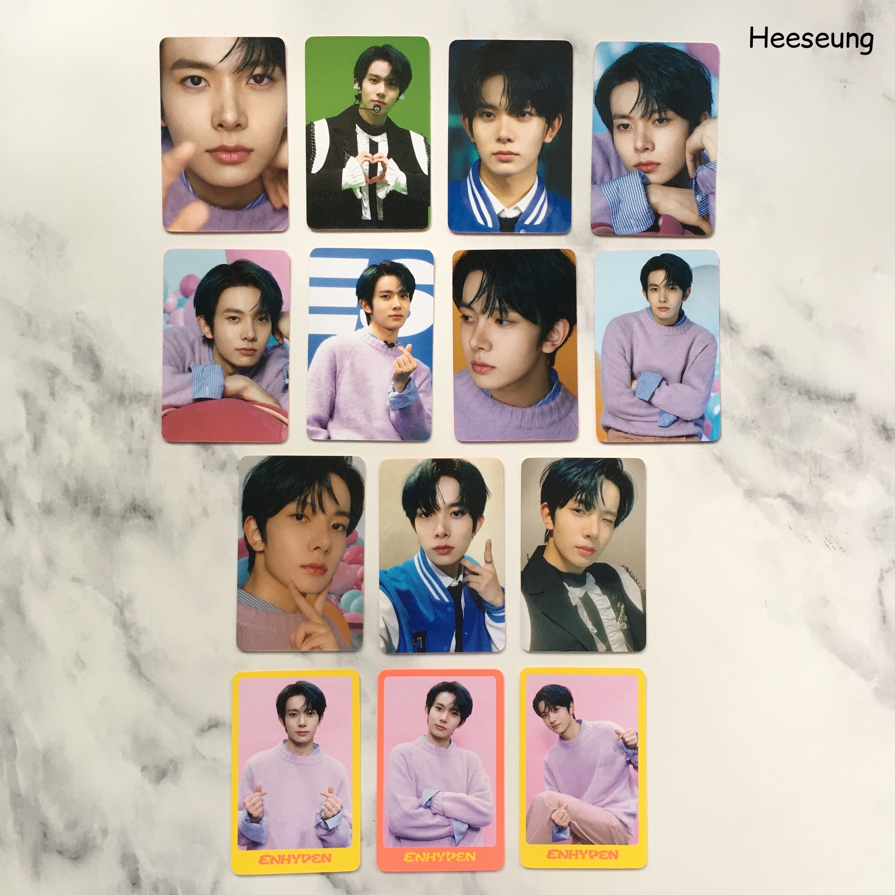 OFFICIAL ENHYPEN Dicon Dfesta Photocard Set - Etsy