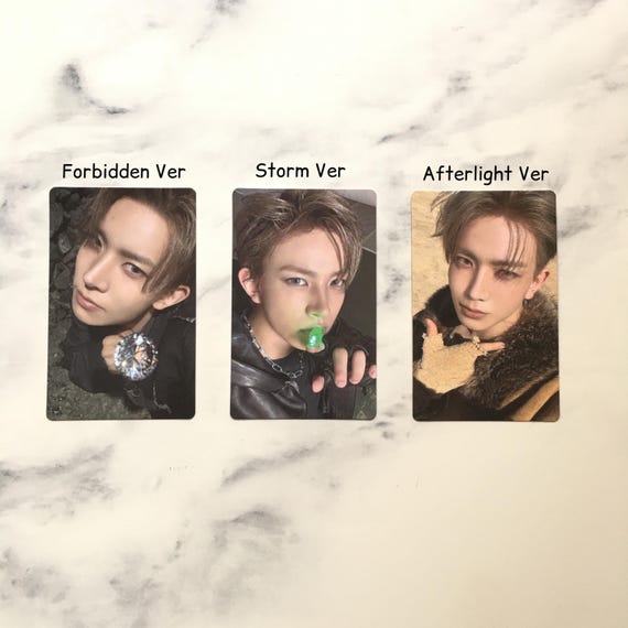 OFFICIAL ENHYPEN the Sin : Vanish Assorted Heeseung Photocards