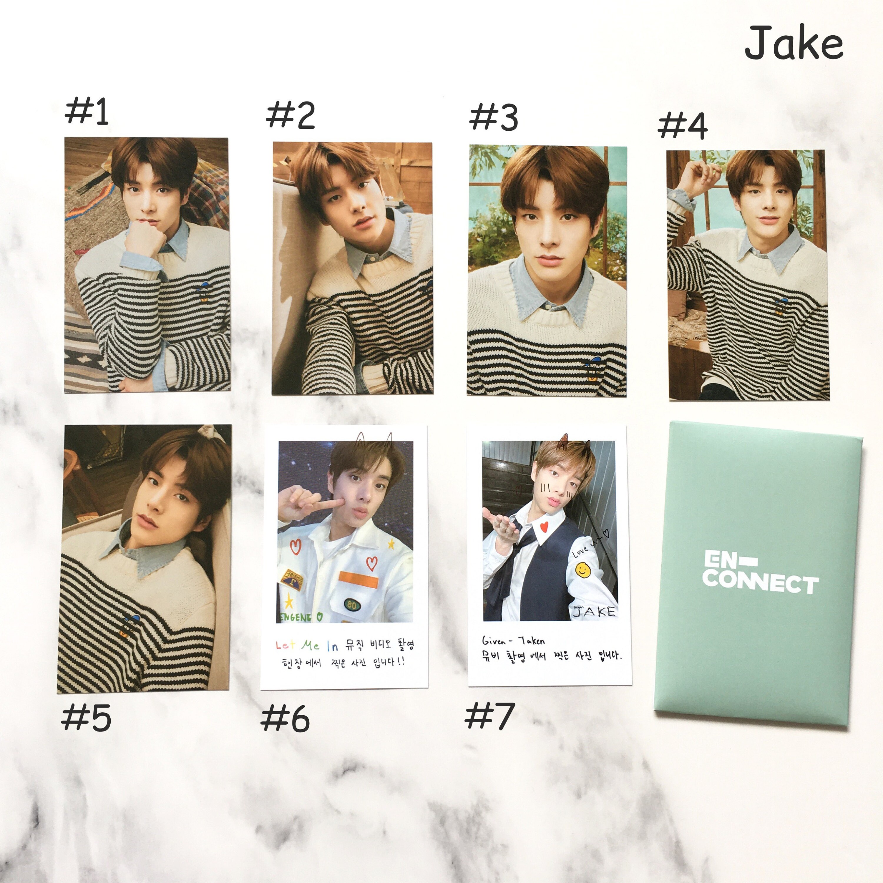OFFICIAL ENHYPEN En-connect Mini Photocards - Etsy