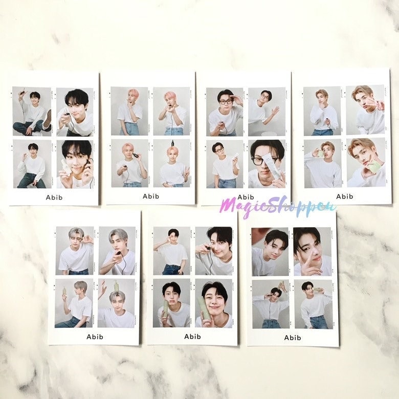 OFFICIAL ENHYPEN Abib 4カットフォトカード - Etsy 日本