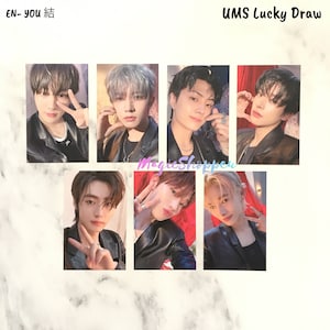 OFFICILE ENHYPEN 結 You UMS Limited Lucky Draw-fotokaarten