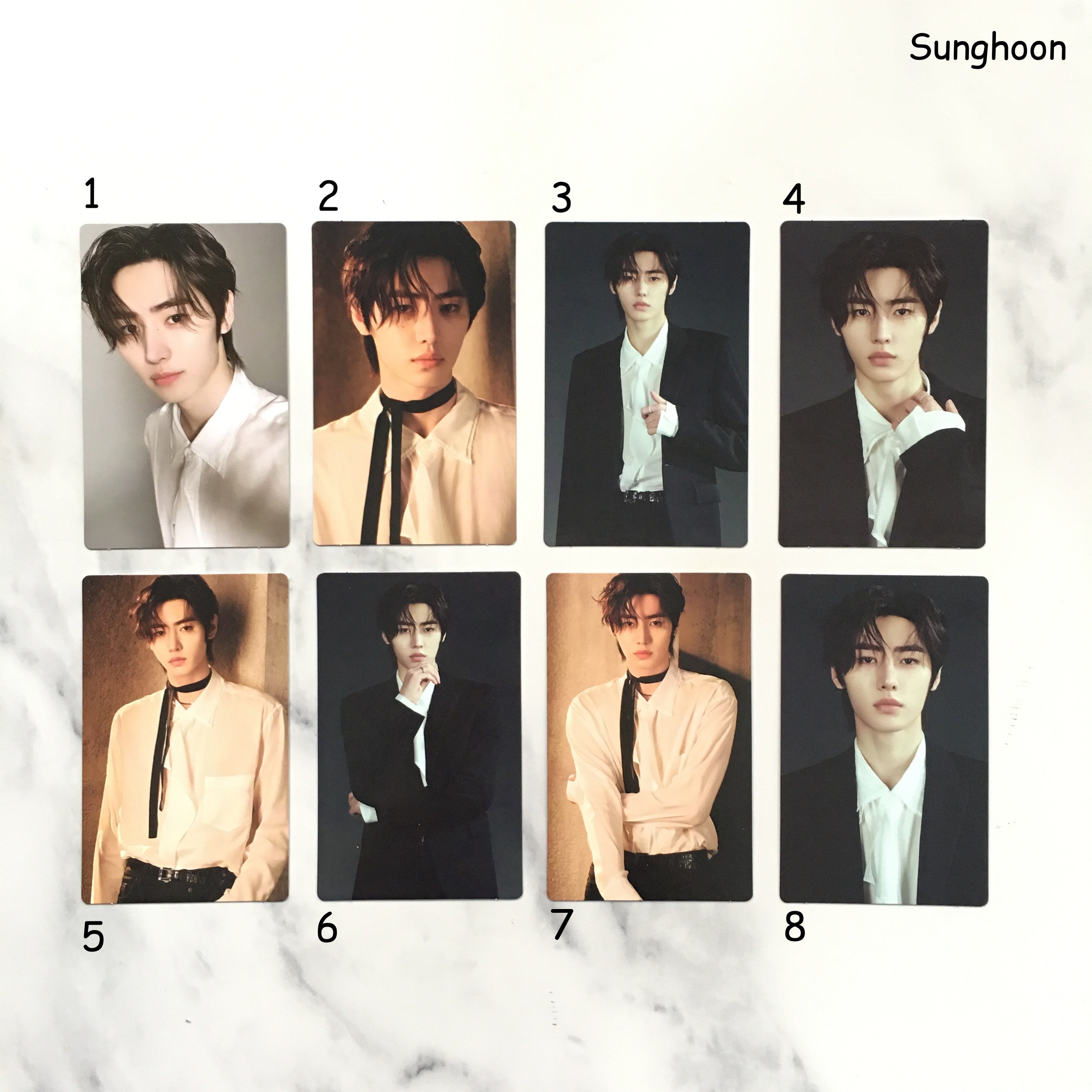 OFFICIAL ENHYPEN Fate Tour Trading Cards / Photocards - Etsy