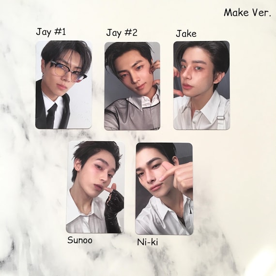 OFFICIAL ENHYPEN Desire Unleash Album Photocards - Etsy