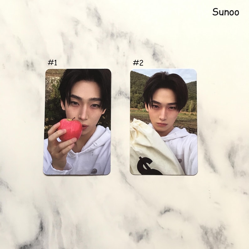 OFFICIAL ENHYPEN The Sin : Vanish Fugitives Engene Ver Photocards image 6
